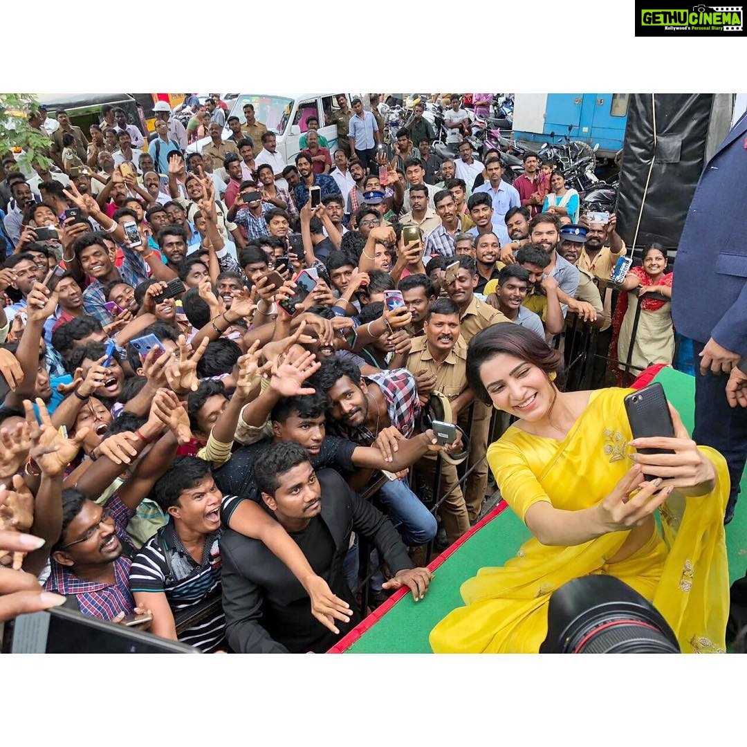 Samantha Instagram - Thankyou for the love Madurai ❤️❤️ #bigCnowinMadurai