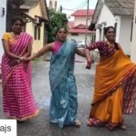 Samantha Instagram - #Repost @the_rajs with @get_repost ・・・ And of course 💕👯‍♀️ #Uturndancechallenge #uturnchallenge #DanceinSaree #Uturn #Karma #Samantha #Anirudh @samantharuthprabhuoffl @anirudhofficial @pawankumarfilms. 👏👏👏👏 this keeps getting more and more interesting