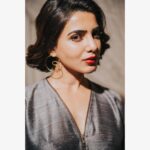 Samantha Instagram – We do love @misho_designs ❤️ @jukalker don’t we ☺️ 📷  @eshaangirri @fazalkhann  M&H @makeupbyharika @chakrapu.madhu