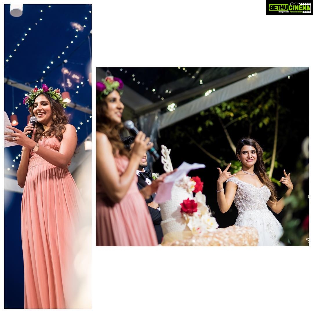 Samantha Instagram - I MISS YOU !! @meghnavinod ❤️ Chay complains that I don’t make friends easily . I always wondered why ,considering I am the nicest person and the most friendly 😛😁 . I do know why .. I keep searching for you in every person I meet 🤗love you to the moon and back ❤️. So proud of you for starting something new I know you will put your heart and soul into it @studdedindia . I wish you were here ❤️❤️ (let the bawling begin 😂😂)
