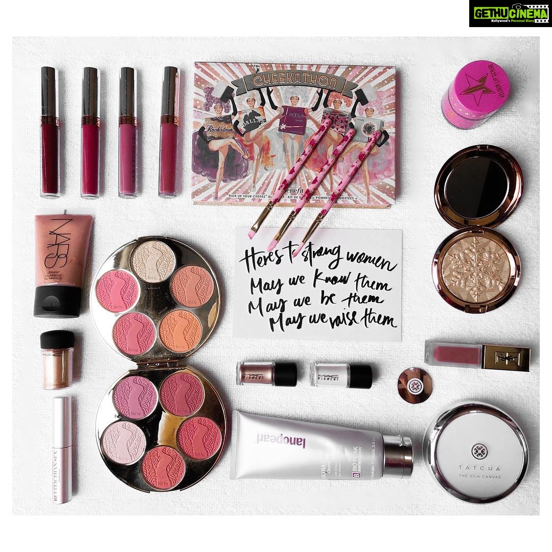 Samantha Instagram - But first, Makeup 💕 @makeupbyharika