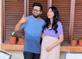 Sarah Khan Instagram - Eid Mubarak 💕🤰🏻✨🦄 @falakshabir1