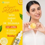 Sarah Khan Instagram - Garnier Skin brings an exclusive Ask the Expert session Live tonight on Sunday Times at 9:30 PM! Bring all your skin care questions and we’ll have all your answers! #garnierpk #3daysnospotsgarnier #skipthefilter @garnierpakistan