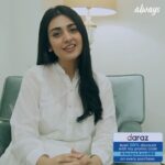 Sarah Khan Instagram - Let’s give our young girls the necessary confidence to fight for their visions in life, so that they can educate themselves without the fear of periods while keeping themselves #AlwaysAzad You can contribute in this cause by buying a pack of Always from Daraz using a discount promo “AlwaysAzadBB”. Each pack bought will be turned into a donation to keep girls in School.