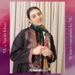 Sarah Khan Instagram - Cultivate the best version of yourself with the @nishatlinen Winter Collection. Embrace everyday essentials in premium fabrics that strike a balance between comfort and chic wearability. Stay tuned for the launch of Nishat Linen Winter Collection '21 on 11th October! #RevealYourOwnLight #NishatLinen #FabricOfPakistan #WeWearNishat #ForAllOfYou #SarahKhan