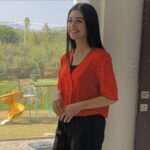 Sarah Khan Instagram - @sanya.sohail @ak.galleria Wearing @mangopk