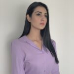 Sarah Khan Instagram - 💜 Wearing @ak.galleria (splash) Islamabad, Pakistan