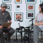 Sarah Khan Instagram - Haha! With the Voice Over Man! 😛@wajahatraufofficial Link in the bio