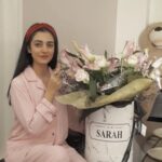 Sarah Khan Instagram – @neelos_salon thank you for always pampering me with so much love and care ♥️♥️♥️ I love you Neelo jee for making my birthday even more special 🥰♥️ and you know you’re my special ✨