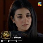 Sarah Khan Instagram – #MereHumdum tonight at 8pm @humtvpakistanofficial