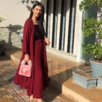Sarah Khan Instagram - Wearing @lulusaronline @neelos_salon ♥️ Neelo's Salon & Spa