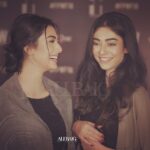 Sarah Khan Instagram - My forever! 👩‍❤️‍👩 @noorzafarkhann ♥️ @alibaig39 #fpw18