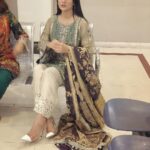 Sarah Khan Instagram - wearing @mariabofficial ♥️