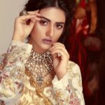 Sarah Khan Instagram - Designer @humaadnan Makeup, Hair, Styling and Photography by @akifilyasofficial #theRaj #HumaAdnan #FnkAsia
