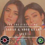 Sarah Khan Instagram - Us Live on @youtube for the first time on “Drama Central” and “Best Pakistani Dramas” Tonight, 7 PM. @noorzafarkhanofficial