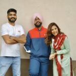 Sargun Mehta Instagram - 😁pyaar 😁 #QISMAT2 @ammyvirk @jagdeepsidhu3