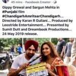 Sargun Mehta Instagram – 24th may 2019 – chandigarh amritsar chandigarh 😁😁😁😁😁 @gippygrewal @karanrguliani @rajpalofficial @sumitdutt