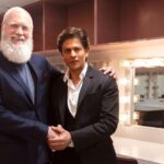 Shah Rukh Khan Instagram - No more footprints...this is The Abominable Snowman!! Before BatMan & SpiderMan, there is Mr. LetterMan @letterman Thx for ur generosity. Had 2 much fun being interviewed.Not becos it was about me but becos u were kind enough to make me feel I can be me. U r an inspiration sir.