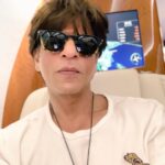 Shah Rukh Khan Instagram - Thought while waiting to go back home to Mumbai....I should for no reason do a Chennai Selfie...so..bye Chennai & all the wonderful friends I met from the film industry & of course the sporting crowd at the stadium. Whistle Podu!!