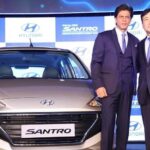Shah Rukh Khan Instagram - Thank you @hyundaiindia for the wonderful relationship we've shared over these 20 years. I am inspired by the Technology and Innovation Hyundai has brought to India. Proud to be here at the launch of the #AllNewSANTRO.