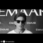 Shah Rukh Khan Instagram - Thank you @emaardubai ... was a delight to be there. #Repost ・・・ We were delighted to host Bollywood superstar Shah Rukh Khan in @DowntownDubai by Emaar. Watch his impressions of our city’s most cinematic destination.