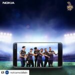 Shah Rukh Khan Instagram - Great to see @nokiamobilein cheering on @kkriders as we move into the crucial stages of the league. #Repost ・・・ Calling for Cheers. #PlayUnited and send your unique cheering rhymes for @kkriders & win a chance to fly with the team on 13 May 2018. #ContestAlert
