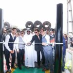 Shah Rukh Khan Instagram - Was good to meet @bharatrb at @conaresdubai again, at the inauguration of the new 12" Pipe Mill. Wish u and ur family the best! #letssteeltogether #steel
