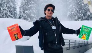 Shah Rukh Khan Instagram - My friends @geneliad & @riteishd were discussing who would launch their Plant Based Meats Venture.  I opened my arms wide and said ‘Main Hoon Naa’. I wish the entire team of @imaginemeats my best as they dish out #TheHappyMeat  It’s live http://www.imaginemeats.com go visit.