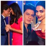 Shah Rukh Khan Instagram - Hard day at work waltzing with the lovely Katrina & getting a hug from the beautiful Deepika. And they say actors have it easy!!!