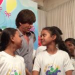 Shah Rukh Khan Instagram – Reliving my childhood this #ChildrensDay ! The babies taught me a step or two…