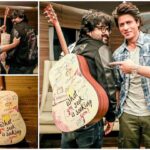 Shah Rukh Khan Instagram – This guitar has had a Safar of its own. Gave it to @ipritamofficial before the film & he gifted me the beautiful music of JHMS in return…