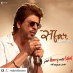 Shah Rukh Khan Instagram – @ipritamofficial #IrshadKamil @imtiazaliofficial wouldn’t let me sing our fav song #Safar . #ArijitSingh did & yeah it’s better.

#Repost @redchilliesent with @repostapp
・・・
A traveller belongs nowhere, but to his journey! Here’s #Safar for the traveller in you! http://bit.ly/SafarOfficial 
@iamsrk @ipritamofficial @sonymusicindia #IrshadKamil #JabHarryMetSejal #JabHarryMetSejalAug4 #ShahRukhKhan #AnushkaSharma #ImtiazAli #Pritam #JHMS