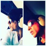 Shah Rukh Khan Instagram - A day of heat...headphones and helicopters..