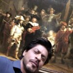 Shah Rukh Khan Instagram – Surrounded by Masters keeping a Nightwatch. Rembrandt & others at the most stunning Rijks Museum.