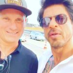 Shah Rukh Khan Instagram - Jurriaan our first AD learning how to do pappad & me the countdown. #hindidutchbhaibhai