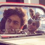 Shah Rukh Khan Instagram - Objects in the mirror....r closest...sigh...!!!