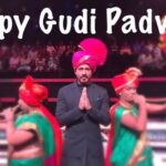 Shah Rukh Khan Instagram - Happiness to all. And thanks Chala Hawa Yeu Dya & Nilesh for the celebrations of Gudi Padwa.