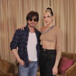 Shah Rukh Khan Instagram - Have decided to live by ‘New Rules’ and who better to learn them from but @dualipa herself!! What a charming and beautiful young lady....& her voice!! Wish her all my love for the concert Tonite. Dua if you can, try the steps I taught u on stage.