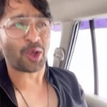 Shaheer Sheikh Instagram – When ur friend is trying to remind u the lyrics of a song on a very bumpy road trip.. 😝 @mohitsharmasaggie