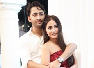 Shaheer Sheikh Instagram - Thank you for giving our poster so much love! Ab bas thoda sa intezaar, stay tuned for all the details. #MohabbatHai ❤️ @vyrloriginals @shaheernsheikh @mohitsuri @jeetganngulimusic @stebinben @kunaalvermaa @adityadevmusic @poojasinghgujral