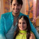Shaheer Sheikh Instagram - Bringing a love story to life means having someone who understands and feeds off your energy. You made ‘Abir’ come to life, by being ‘Mishti’ ... together we tried to create something fun, meaningful & hopeful. The world looked at Ajib Rajvansh through ur eyes.. ☺️🤗 @rhea_shrm