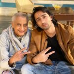 Shaheer Sheikh Instagram - The most fun and entertaining person around! Even on a set with so many other youngsters, trust me it doesn’t get younger than him! He’s showed me by example, that age is just a number... he refuses to be defined by it and lives life to the fullest! Thank you for being so kind and helpful to ur Gadhēḍō 🤪🥰 @deepakgheevala