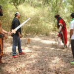 Shaheer Sheikh Instagram – When the boss decides to take control and make the scene better… this scene turned out to be my favourite action sequence @rahultewary 😊🤗 @realswastik @starplus (btw that tall, dark and and chubby guy standing on the left is me 🙈) #DownMemoryLane #fromthebeginning #bachpanse #stayhome #staysafe