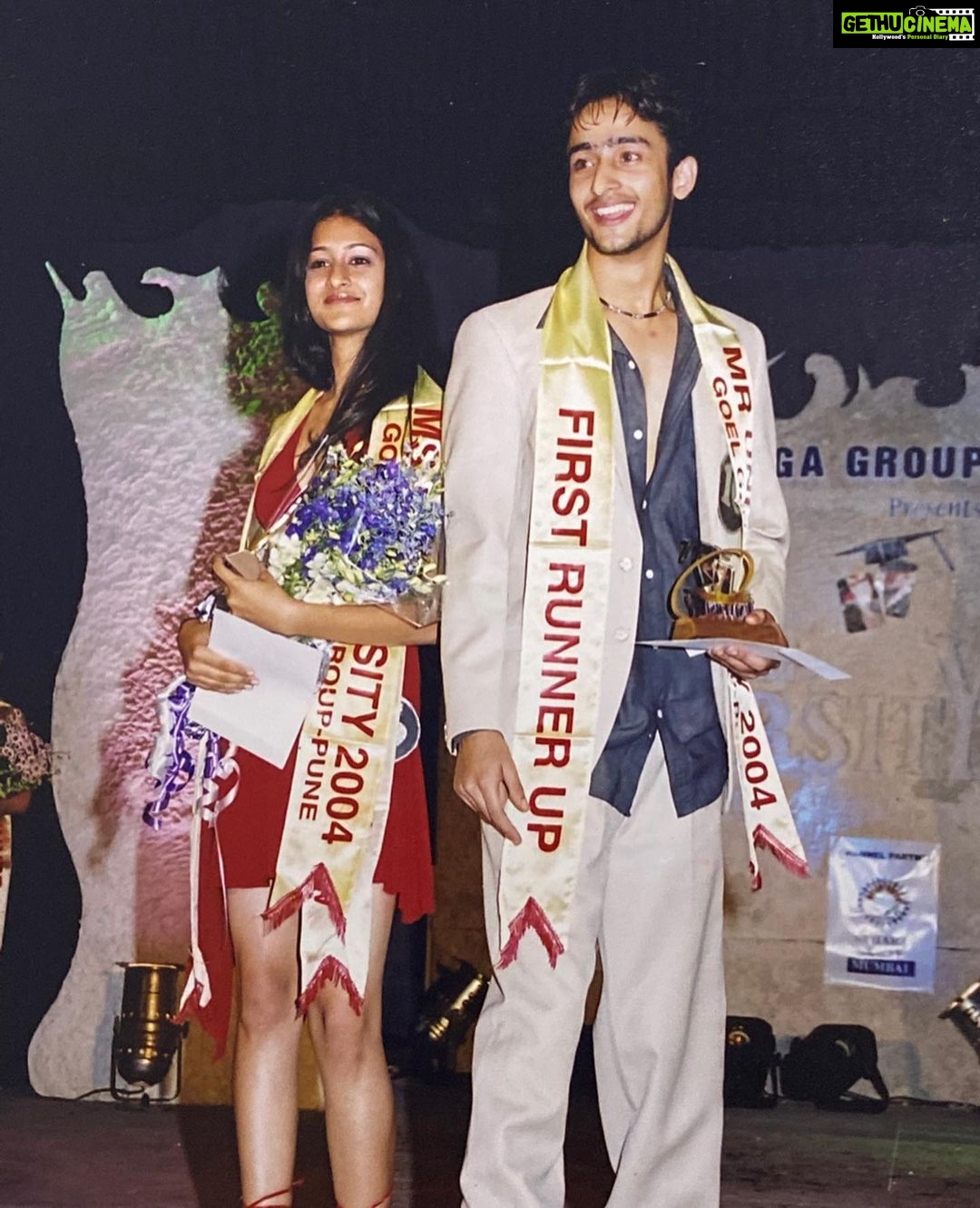 Shaheer Sheikh Instagram - I had major stage fright and I remember during my first personality pageant I was literally shivering on stage. Somehow I managed to give a decent answer and got the first runner up title, it gave me a little confidence and then there was no looking back. #DownMemoryLane #fromthebeginning #bachpanse #stayhome #staysafeandhealthy