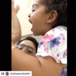 Shaheer Sheikh Instagram – & My fav video 🙂🤗 #Aairah #madMamu