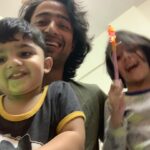 Shaheer Sheikh Instagram – I know 😊 I am the luckiest mamu in the world.. #Aairah #adorableAadam #madMamu #shaheersheikh