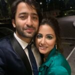 Shaheer Sheikh Instagram - Happy birthday to the most hardworking, honest and real person I know! Someone who uses the craziest Instagram filters , but no filter in real life ❤️✊ #HAPPYBIRTHDAYHINAKHAN #happybirthday