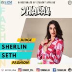Sherlin Seth Instagram - It's happening tomorrow, yayeee! Are you guys excited like I am? See you tomorrow at 4pm❤️ . #Repost @srmist_dsa • • • • • Presenting to you, the judge of the fashion competition of Jhalak '19, Ms. Sherlin Seth. She completed her graduation from SRM University in Electronics and Communication Engineering in 2017. During her graduation, she decided to follow her dreams of becoming a model. She soon proved her worth and fullfiled her aspirations by winning the title of Miss Femina Tamil Nadu 2017 and was one of the top 30 finalists in the Miss Femina India held in the same year. If this was not enough, she proved her acting proficiency, by making her debut in the Kollywood Film, 'Kasu Mela Kasu' directed by K.S. Palani in the year 2018. Jhalak welcomes her and feels honoured by her presence. . . . . . #fashion #fashionwalk #fashionjudge #judgingcriteria #houses #housecaptains #fashionweek #fashionblogger #studentsclub #students #prithvi #trishul #naag #agni #brahmos #shaurya #akash #astra #jhalak #jhalak19 #jhalakreloaded #milan #milan20 #srmistdsa #SRMIST