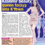 Sherlin Seth Instagram – Thank you for this beautiful article @deccanchronicle_official , so happy and humbled to be a part of such prestigious industry 🙏