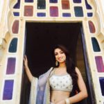 Sherlin Seth Instagram – Such a marvelous place 
#hawamahal #ritukumarlabel #missindia2017